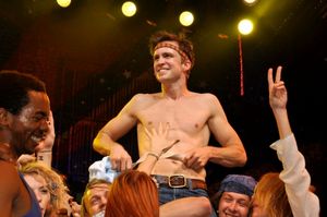 Gavin Creel Bids Farewell to HAIR Photo